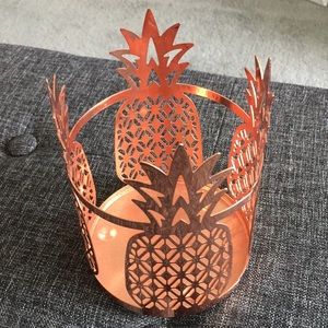 🍍Pineapple🍍 Rose Gold candle holder.
